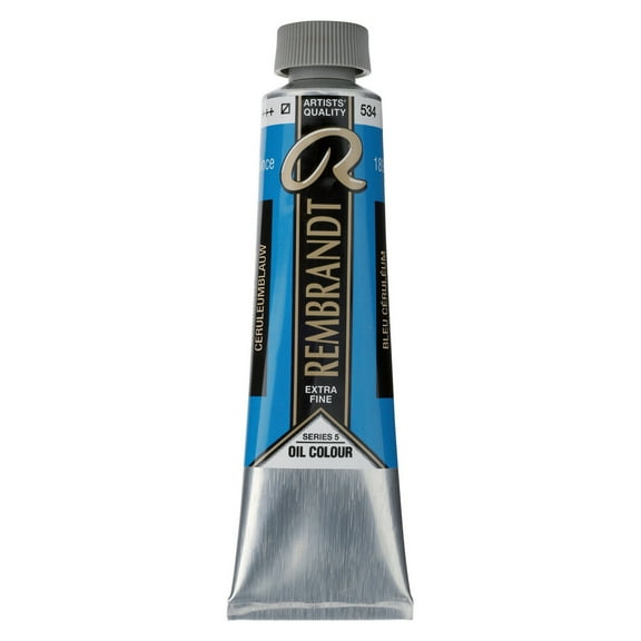 Rembrandt Artists' Oil Color, 40ml, Cerulean Blue