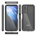 thumbnail image 3 of Feishell for Samsung Galaxy A03s (6.5 inch) Waterproof Case,with Built-in Screen Protector,Full Body Protection Shockproof Hybrid Rugged Daily Use Dust Proof Back Clear Phone Case,Black, 3 of 14