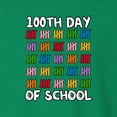 thumbnail image 3 of Wild Bobby 100th Day of School Cute Counting Pencils, 100 Days of School 2024 2025 Design for Kids Youth Boys Girls School Toddler Crew Graphic T-Shirt, 3 of 6