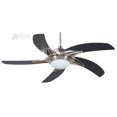 thumbnail image 1 of Concord Fans 52STG5EST Contemporary 52 Inch Star Gate 5 Bld Halogen - Stainless Steel, 1 of 1