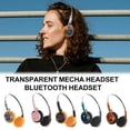 thumbnail image 3 of Casque Rétro Circum-Aural, Casque Rétro Filaire, Mini Casque Stéréo Léger avec Cordon, Casque Léger et Portable, 3 of 8