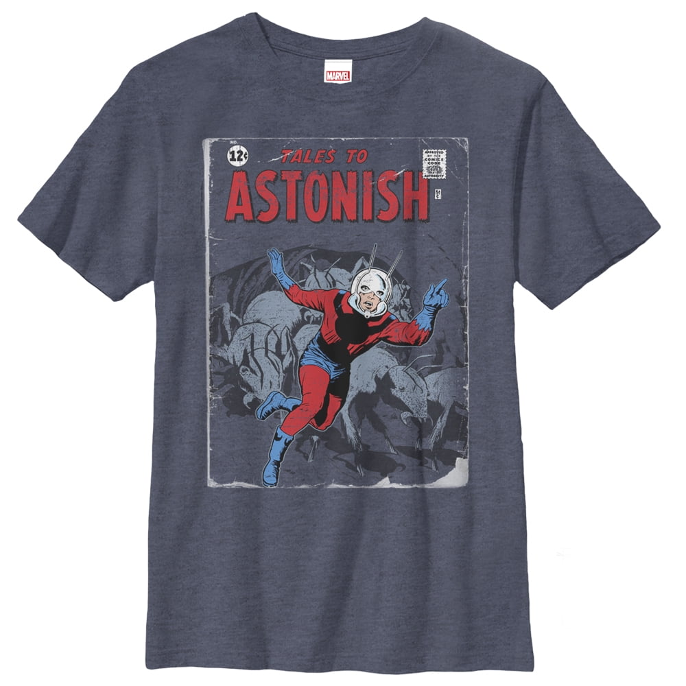 Marvel Marvel Boys Ant Man Classic Tales To Astonish T Shirt Walmart Com - ant man roblox t shirt