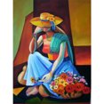thumbnail image 1 of Drill Diamond Painting (DB0283) DIY 5D Flores y mujer Full Round Resin Kit 20X30cm Hugtrwg Para estrenar, 1 of 1