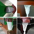 thumbnail image 3 of Snooker Pocket Nets Billiard Pocket Net Replacement Snooker Table Leather Pockets 6, 3 of 7