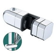 thumbnail image 2 of Chrome Shower Rail Head Slider Holder Adjustable Bracket New, 2 of 7