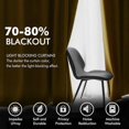 thumbnail image 4 of Velvet Curtains Gold Elegant Grommet Curtains Fall Thermal Insulated Soundproof Room Darkening Drapes for Classical Living Room Bedroom Decor 52 x 84 Inch Set of 2, 4 of 6
