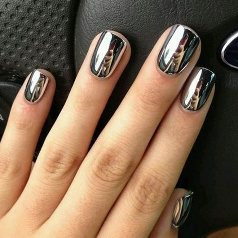 Ayyufe 6ml Metallic Chrome Mirror Effect Sexy Nail Art Polish 