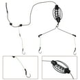 thumbnail image 4 of Mosiee 1Pc European Style Carp Hook Feeder Fishing Baits Cages Hook Rig Set Spring Hook Straight Line Bait Cage Fishing Gear, 4 of 9