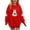 Red, variant on Cethrio Girls Halloween Sweatshirts, Party Long Sleeve Fleece Lined Graphic Halloween Tops White Size 14