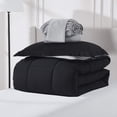 thumbnail image 6 of Virtu Twin XL Comforter Setss, 5 Piece Twin XL Bed in a Bag, Reversible Twin XL Bedding Comforter Set Twin XL with Sheets, Black, 6 of 8