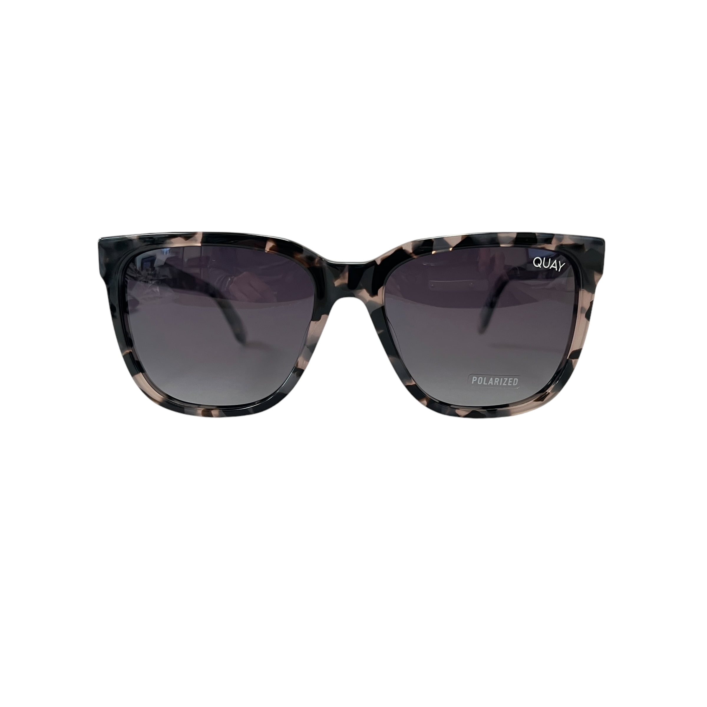 NWOT Quay Australia By The Way Tortoise sunglasses Quay Australia HARDWIRE POLARIZED 126 Tortoise/Smoke Unisex  main image 2
