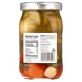 thumbnail image 7 of Vlasic Farmers Garden Zesty Garlic Chips Pickles 26 fl oz, 7 of 7
