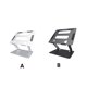 thumbnail image 2 of Seitruly Soporte para computadora portátil Soporte ajustable de aleación de aluminio Soporte para computadora portátil Soporte de almacenamiento para Electrónica Gris, 2 of 6