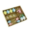 Northlight 14ct Egg, Chicken and Bunny Spring Easter Decorations - Yellow/Blue