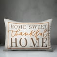 thumbnail image 3 of Creative Products Home Sweet Thankful Home 14x20 Spun Poly Pillow, 3 of 3