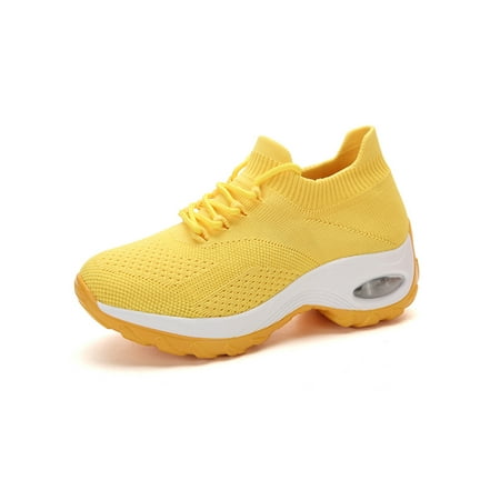 

UKAP Women s Sock Sports Shoes Air Cushion Breathable Running Training GYM WAV3