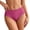 Hot Pink, variant on Aura Lane Women’s No-Wedgie Triangle Panty – Comfortable Seamless Underwear with Shaping Effect, Everyday No-Show Briefs Purple L