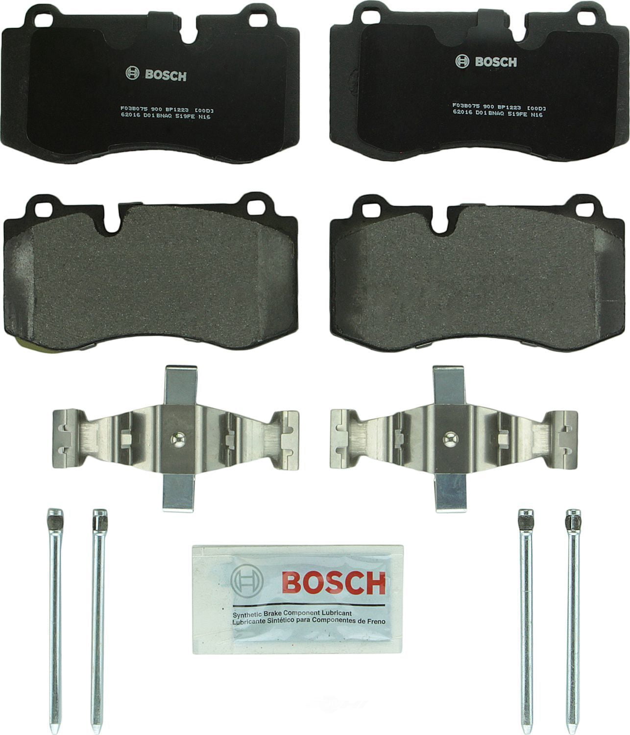 Bosch BP1223 QuietCast Semi-Metallic Brake Pads