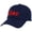 Navy, variant on Coke Men's Felt Applique Logo Dad Hat, One Size