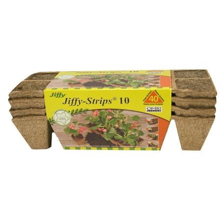 Ferry Morse/Jiffy Peat Strips, 40-Count