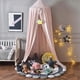 thumbnail image 1 of Bed Canopy for Kids, Mosquito Net Curtain Romantic Dome Princess Bed Tent, Double Layer Decoration Design Bedroom Canopy (Pink), 1 of 4