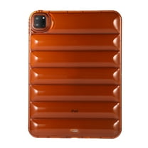 Dteck Rugged Case For iPad Pro 11 inch 4th 3rd 2nd Gen,Shockproof Silicone Armor Back Case Lightweight Shell Cover For iPad Pro 11" 2022/2021/2020/2018,Brown