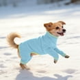 thumbnail image 2 of TIELUTT Autumn Winter High Neck Thermal Sweater Cozy Knitted for Small Pet Clothes Rack Hanger Pet Clothes for Medium Dogs Pet Clothes for Small Dogs Female Pet Clothes for Medium Dogs Female Pet Clot, 2 of 8