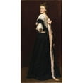thumbnail image 3 of William Merritt Chase 14x24 Black Modern Framed Museum Art Print Titled - Lydia Field Emmet, 3 of 5