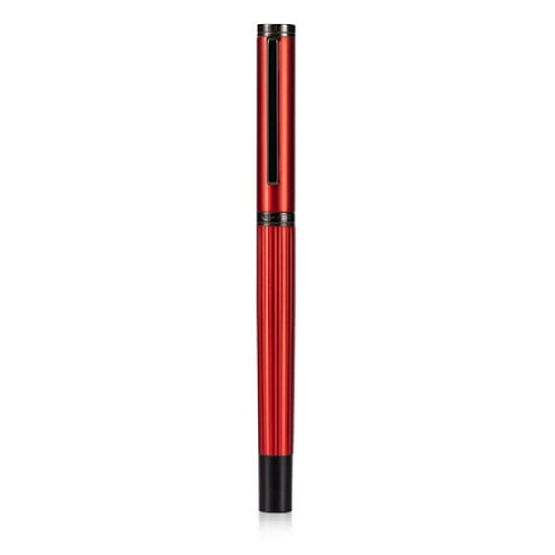 Pluma estilográfica para oficina de negocios, plumas de tinta para escribir, pluma de tinta con punta de Metal de 0,5mm, moda