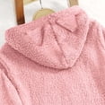 thumbnail image 5 of Meichang Womens Sherpa Fleece Hoodies Winter Soft Warm Fuzzy Pajama Pullovers Long Sleeve Loose Fit Casual Fluffy Hooded Sweatshirt with Pockets Loungewear, 5 of 7