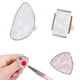 thumbnail image 1 of Bandejas de dibujo para mezclar, accesorio de anillo de esmalte de Gel DIY, paleta cosmética de Color, 3 uds., 1 of 6