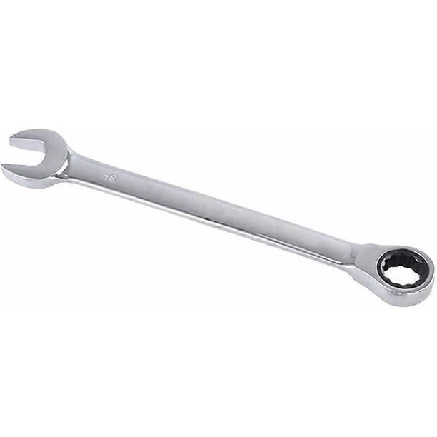 Ratchet Spanner 15mm Metric Flat Spanner Car Ratchet Combination Wrenches Ratchet Wrench Set Forks Mechanic Plumber Ratchet Gear Wheel Repair