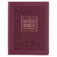 thumbnail image 1 of KJV Note-taking Bible LP Faux Leather HC, Plum, 1 of 1