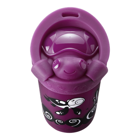 Tommee Tippee No Knock Toddler Cup with Lid, Turtle – 18+ months, 1pk