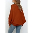 thumbnail image 4 of Dellytop Women's Long Balloon Sleeve Pullover Sweaters, 4 of 4