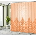 thumbnail image 4 of Ambesonne Vintage Shower Curtain, Medieval Victorian Pattern, 69"Wx84"L, Marigold, 4 of 4