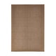 thumbnail image 1 of Alfombra para Recamara Simil Yute | Estilo Rústico y Moderno | Fácil Limpieza | Alfombras Para Sala, Recámara, Terraza - Apto para Exterior | Color Cafe | Decoración Hogar, 1 of 6