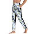 thumbnail image 3 of Kdxio Daisy Striped Nautical Pattern Joggers,Sweatpants for Men with Pockets-XX-Large, 3 of 5
