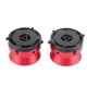 thumbnail image 3 of M Buder Par de Adaptadores de Cubo NAB de Aleación de Aluminio Pulido 10 Pulgadas (25.4 cm) para Studer ReVox Akai Teac - Rojo, 3 of 4