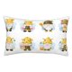 thumbnail image 1 of Fotbe Gnomes Honey Bee Funda de Almohada Decorativa Estilo Occidental, Lujo en Algodón, Fundas para Almohadas King, Cojín Estampado para Decoración del Hogar-20"x30", 1 of 6