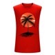 thumbnail image 3 of Camiseta sin mangas de cuello redondo para hombre, jersey deportivo de alta elasticidad, cuello redondo, sin mangas, ropa deportiva para hombre musculoso, camiseta sin mangas de algodón para hombre, 3 of 5