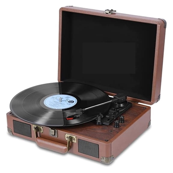 Retro Vinyl Record Player Phonograph Phonograph Living Room Decoration Antique Stereo Home European-style Gifts ,Easy to Use