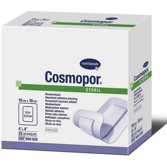 Cosmopor Steril 4" x 4" - Box of 25