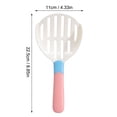 thumbnail image 2 of Litter Scoop Instant Filter Plastic Bi-Color Sifting Shovel for Clumping Cat Litter, Ergonomic Handle, Easy Clean, for Daily Use, Odor Resistant, Hanging Hole, 2 of 8