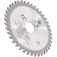 thumbnail image 1 of Hoja de sierra circular Dinheiro de 115 mm con 40 dientes, disco de amoladora de 115 mm para cortar madera, disco de corte de madera para amoladora angular, diámetro interior de 22,2 mm (estilo 1), 1 of 5