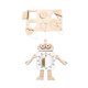 thumbnail image 1 of Juegos de Mesa Activos de Madera , Coincidencia de formas y temporizador de robots, 1 of 9