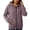Light Purple, variant on XIAONU Womens Hoodies Basic Long Sleeve Zip Up Hooded Sweatshirt With Pockets Solid Color Baggy Fit Pleasure Minimalist Hoodie