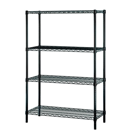 Excel Hardware Four Shelf Es Wire Shelving Unit Com