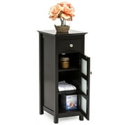 Linen Cabinets Best Choice Products Bathroom Storage Floor Cabinet Espresso