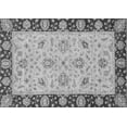 thumbnail image 1 of Ahgly Company Indoor Rectangle Abstract Gray Modern Area Rugs, 5' x 8', 1 of 4